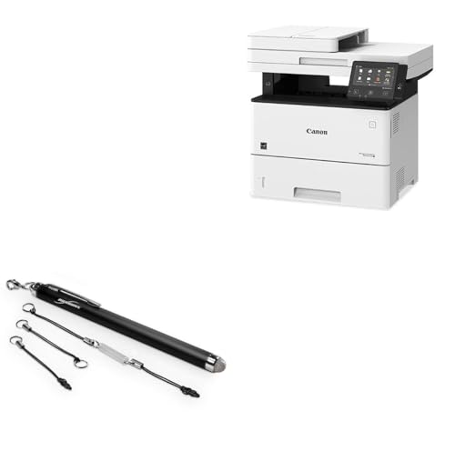 BoxWave Stylus Pen Compatible with Canon imageCLASS X MF1643i II - EverTouch Capacitive Stylus, Fiber Tip Capacitive Stylus Pen - Jet Black