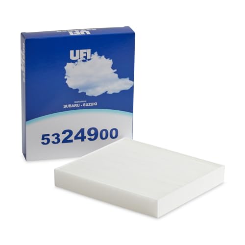 UFI Filters, Filtro de Aire 53.249.00, Filtro de Aire de Recambio, Apto para Coches, Apto para Modelos de Subaru y Suzuki UFI Filters, Filtro de Aire 53.249.00, Filtro de Aire de Recambio, Apto para Coches, Apto para Modelos de Subaru y Suzuki