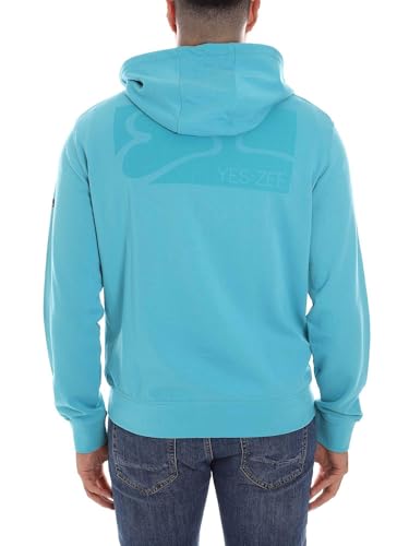 Sweat homme bleu Yes-zee F517 sg00 pull décontracté mode - 3