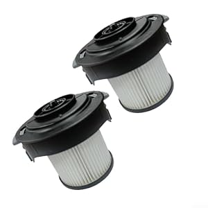 Staubsauger-Filter-Sets für Miele für DuoFlex schnurlose Staubsauger, Ersatzteile HX-FDF 20, waschbarer und wiederverwendbarer Staubsaugerfilter (2 Stück)