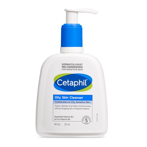 Cetaphil Oily Skin Cleanser, Daily Face Wash For Oily, Acne Prone...