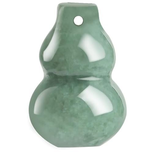 Collier gourde en jade naturel le cadeau idéal mixte avec certificat officiel
