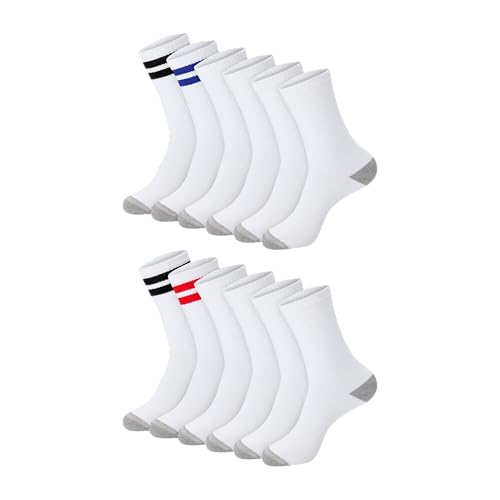 Image of Hanes Men's Socks, Active Cool X-temp Lightweight Moisture-wicking Cushioned Ankle, Crew and No Show, 12 and 14 Pair Packs