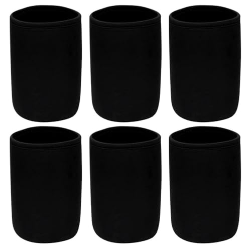 BESPORTBLE 6pcs Sprouting Mason Jar Cover Cloth Black Covers for Mason Jar Covers for Sprouting Jar Mason Jar Blackout Sleeves