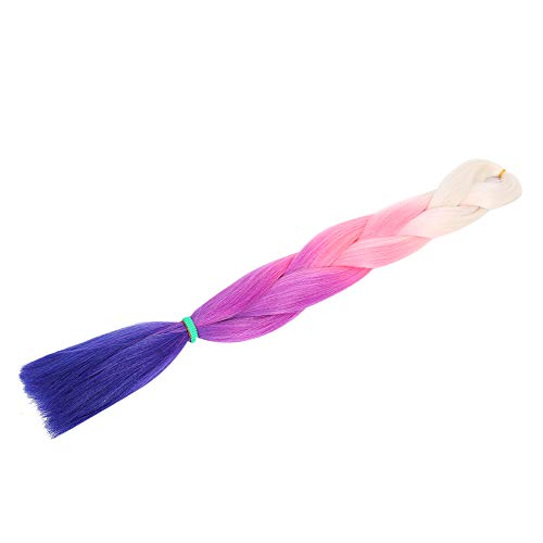 Trenzado de pelo trenzado jumbo resistente al pelo, para juegos de rol, fiestas en la vida diaria, Halloween