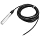 QWORK® Füllstandssensor DC 12-30V 4-20mA, Edelstahl Wasserstandssensor mit 0-5m Reichweite, Füllstandsanzeige Wassertank, für Digitale Anzeige, Industrieanwendungen