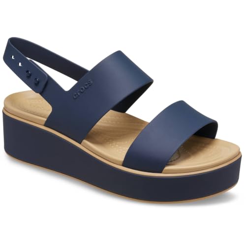 Image of Crocs Women's Brooklyn Low Wedge Sandals