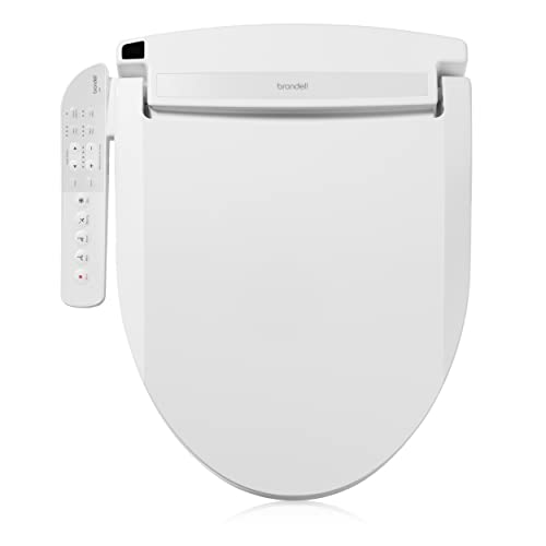 Brondell LE89 Swash Electronic Bidet Seat LE89, Fits Elongated Toilets, White – Side Arm Control, Warm Air Dryer, Strong Wash Mode, Stainless-Steel Nozzle, Nightlight and Easy Installation, LE89 Brondell LE89 Swash Electronic Bidet Seat LE89, Fits Elongated Toilets, White – Side Arm Control, Warm Air Dryer, Strong Wash Mode, Stainless-Steel Nozzle, Nightlight and Easy Installation, LE89