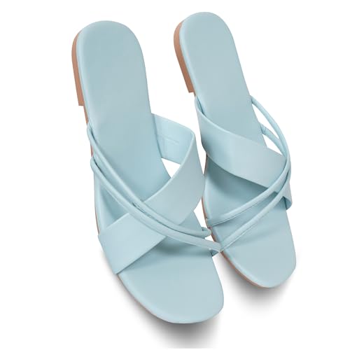 Image of Women's Lightweight Flip Flops | Comfortable Daily Wear Chappals | Soft Insole Slip-On Slippers for Girls & Women
