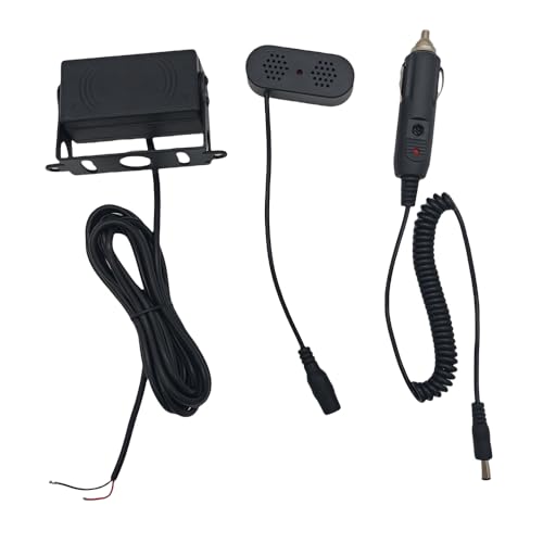 11GHz Millimeter Wireless Wave Radar Parking Sensor Kit - Backup Rador Assist System for Trucks, Trailers, Pickups, RVs, Lorries, and Vans | 12-24V, 3M Distance Detection with Sound Warning