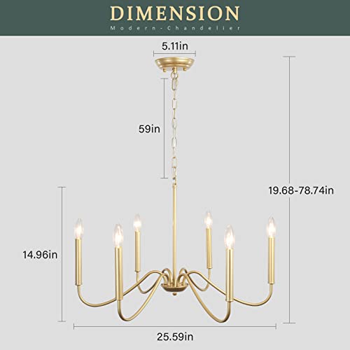 Generies Antique Spray Gold Farmhouse Chandelier thumb #3