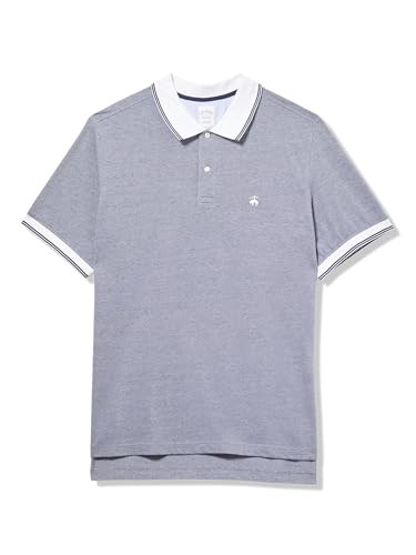 Brooks Brothers Men's Short Sleeve Cotton Pique Stretch Logo Polo Shirt