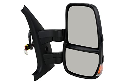 Bras court de rétroviseur IVECO Daily IV droit JOHNS 40 43 38-21 convexe chauffant avec antenne