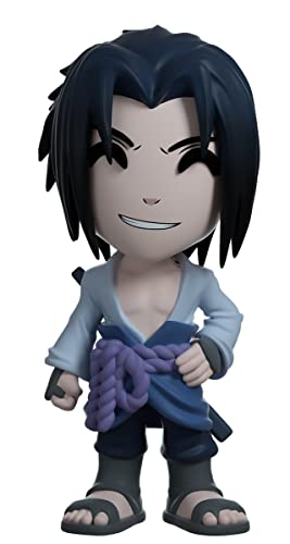 Youtooz Naruto Sasuke Anime Figure, 4.6" Inch Sasuke Vinyl Figure