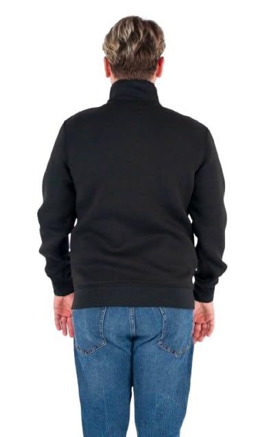 K-Way Felpa Uomo in Neoprene K2125LW Finn Spacer Nero