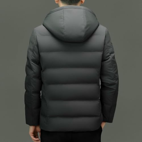 Doudoune courte décontractée homme pour sorties automne et hiver - 3