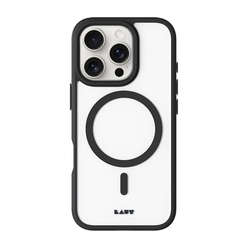 LAUT - Coque de Protection Huex Compatible avec iPhone 16 Pro - Noir