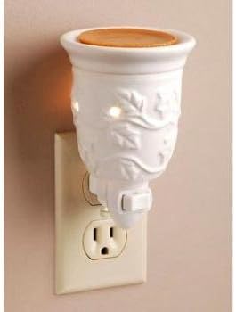 Ceramic plug-in night light aroma wax melter by Darice