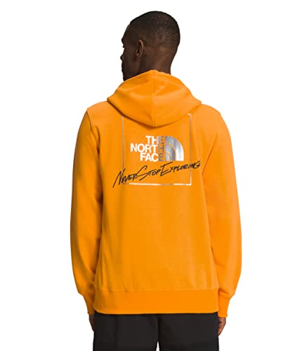 Image of THE NORTH FACE Men's Graphic Injection Hoodie, Cone Orange, XX-Large