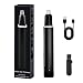 Taglia Peli Naso e Orecchie, Rasoio Orecchie Nose per Uomini e Donne, Pulizia Professionale, 2-in-1 Tagliapeli per Naso Ricaricabile USB, IPX7, Ideale per Viaggi & Casa (Nero)