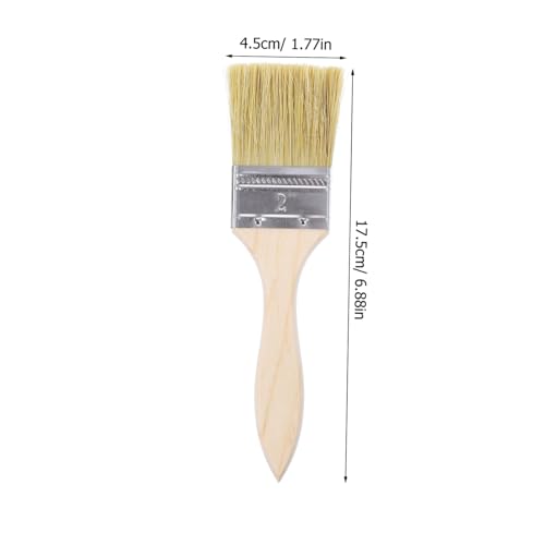 Pinceles de madera que no dejan marcas para pintar paredes sin rayar 3