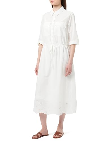 s.Oliver Maxi Blusenkleid mit Lochspitze