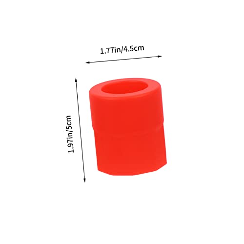 Molde de silicona rojo para hielo en forma de vaso shot miniatura 2