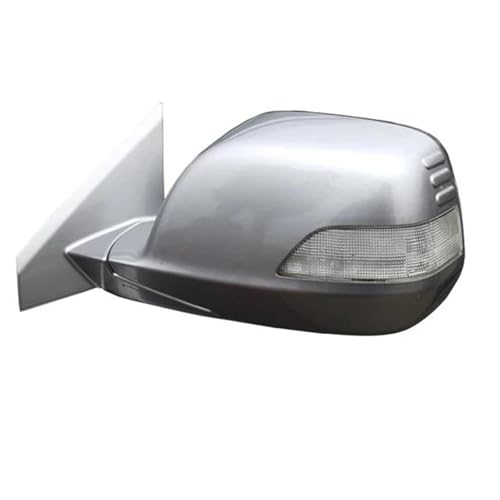 �ɓK������ CR-V 2007 2008 2009 2010 2011 RE1 RE2 RE4 5/7/9�s���ԗp �h�A�O���T�C�h�~���[�A�Z���u�� �A�E�^�[�~���[ �A�b�V�[(9PIN Left Silver)