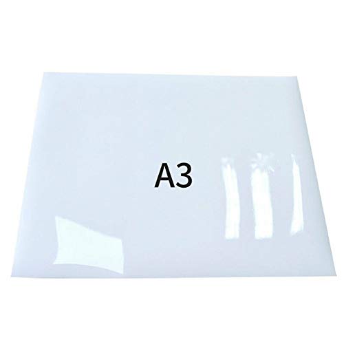 Vogueing Tool Adhesive White Sticky Sheets, Self Adhesive Whiteboard Paper A3, Removable, Erasable, Whiteboard Paper for Office, School, Home (1 Pcs)