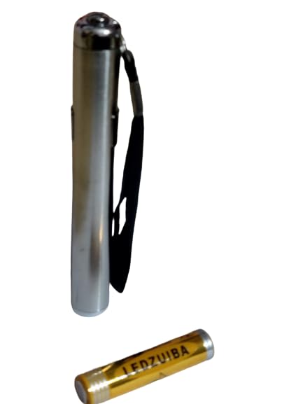 Image of AABHA Round Moon Shaped Light Aluminium Alloy Torch with Convex CREE Led