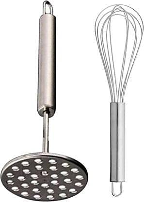 LEGION Stainless Steel Round Roaster Tawa, Papad Jali, Roti/Chapati Grill, Pizza, Multipurpose Roasting tool(Silver)
