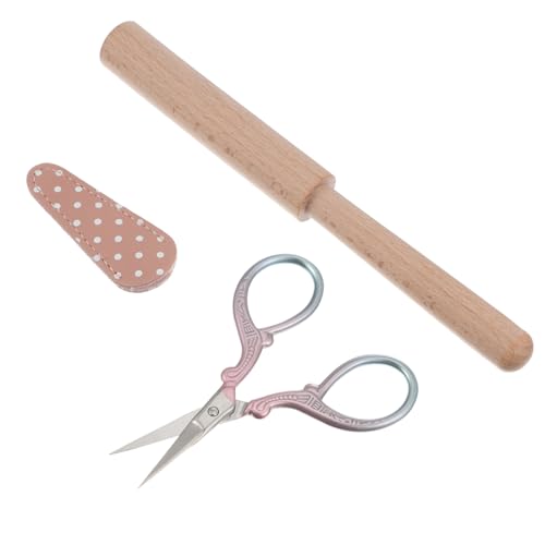 ERINGOGO DIY Embroidery Scissors Set Yarn Cutting Tools Ergonomic Design Smooth Edge Perfect for Tapestry Sewing Crafts