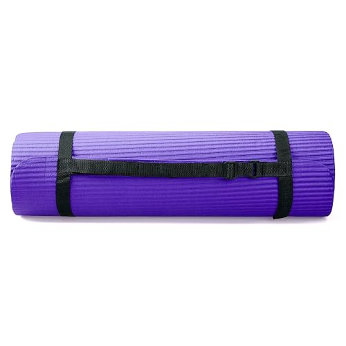BalanceFrom GoYoga 7-Piece Set — 1/2-Inch Yoga Mat with Blocks & Strap — view 8
