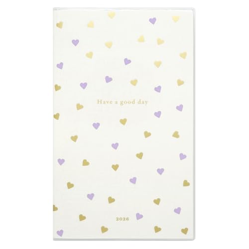 �O���[�e�B���O���C�t �V�b�N �蒠 2026�N B6 �X���� �}���X���[ �\�t�g�J�o�[ �n�[�g CD-1404-MM (2025�N12���n�܂�)