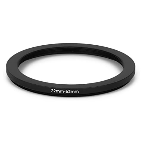 72 mm - 62 mm Filter Adapter Step-Down Adapter Filteradapter Step Down 72-62 Cover