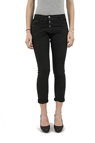 Please Jeans p78a schwarz, Noir, Small