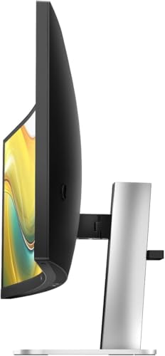 Image of HP Series 5 Pro 34 inch WQHD USB-C Monitor, Webcam, Speakers, Tilt, Swivel | 5MP Pop-up Webcam, Speakers, AI Noise Reduction, Height Adj, 1 Pack w /DKZ USB Hub