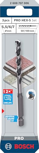 Foret PRO HEX-5 à emmanchement hexagonal pour perçage net du béton - 3