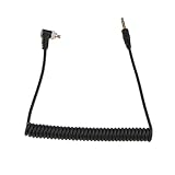 ECOMISTIQ® 3.5mm to Male Flash PC Sync Cable Cord Screw Lock for Canon SLR Camera|Cameras & Photo| Flashes & Flash Accessories | Sync Cords