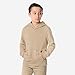 Lacoste Core Fleece Pullover Hoodie Tan