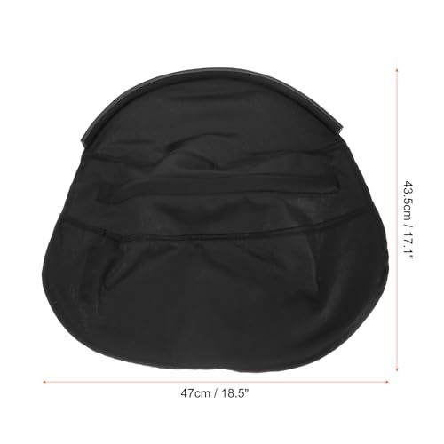 Cubre casco de soldadura algodón FR extensión para casco negro miniatura 2