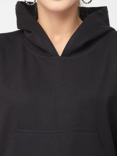 Image of UZARUS Women's Cotton Fleece Stylish Sweatshirt Hoodie