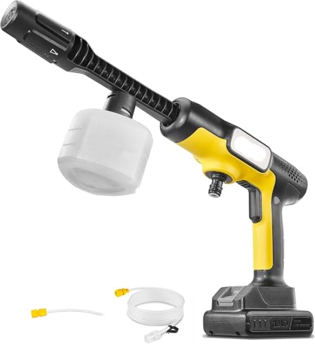 バッテリー付❤️高圧洗浄機 コードレス 充電式 強力噴射 4Mpa 300w Amazon | 高圧洗浄機 コードレス 充電式 大容量バッテリー 強力