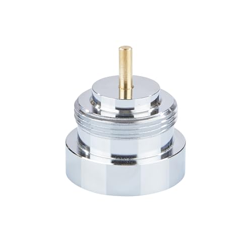 Eurotronic 700112 Ista, adattatore metallico per termostati per radiatori (adattatore per valvole per radiatori, lunga durata, accessorio per termostati per radiatori, attacco: M32 x 1,0 mm)