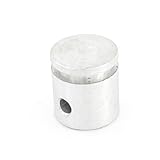 Peso netto: 17g Aexit Martello elettrico tono argento Sostituzione pistone pezzo per Hit-Min 26 ID: 755038