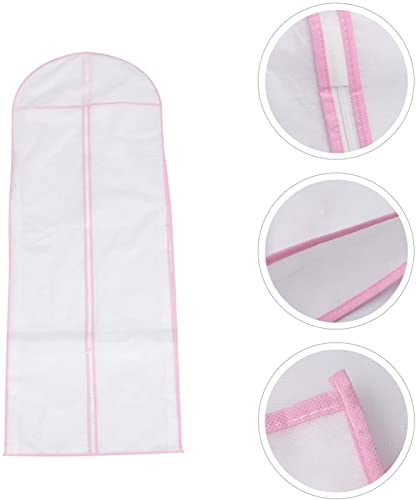 LUOZZY Wedding Dress Storage Bags Hanging Bridal Garment Bag for Wedding Dress Suit Bag (155 x 60 CM)4