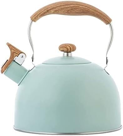 Kettle Stovetop Whistling Tea Kettle Electric Kettle Stove Teapots Stainless Tea Kettle Stovetop Kettle for All Heat Source Tea Kettle Stovetop Teapot