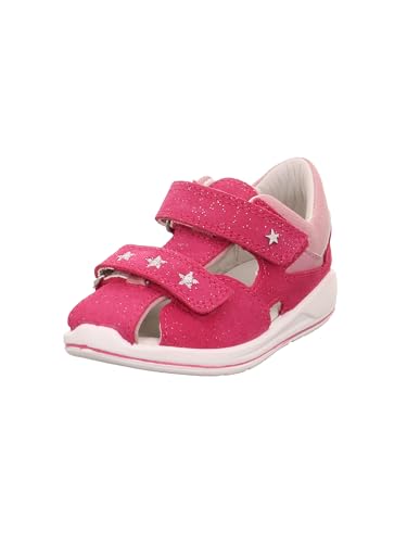 Superfit Boomerang Girls Sandal, Pink Pink Pink 5500, 24 EU Ancho