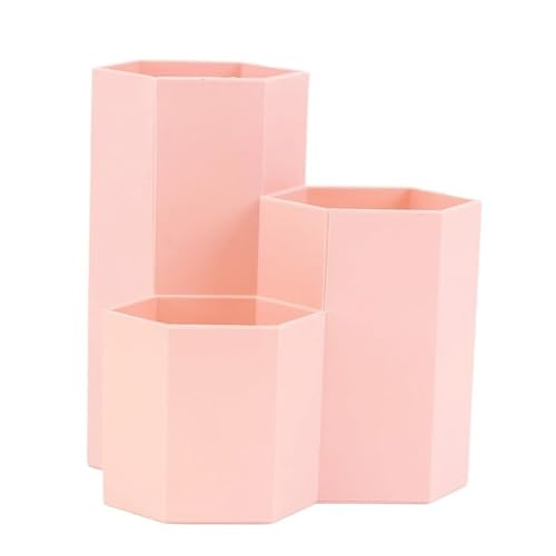 SkyjOy Makeup Organiser 2PCS 3 Lattices Organizer Storage Tools Desk Case Jewelry Cosmetic Organisers(Pink)