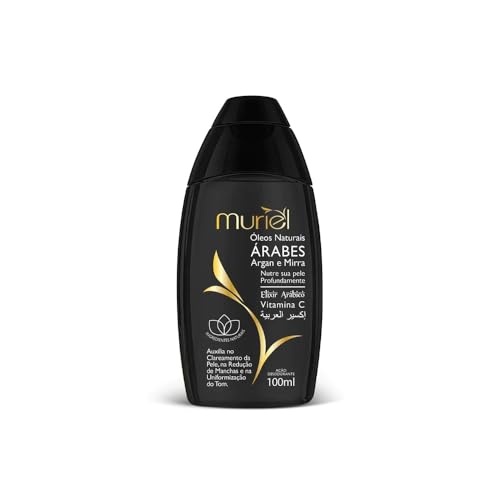 Óleo Corporal Árabe Óleos Naturais Argan Mirra Muriel 100ml